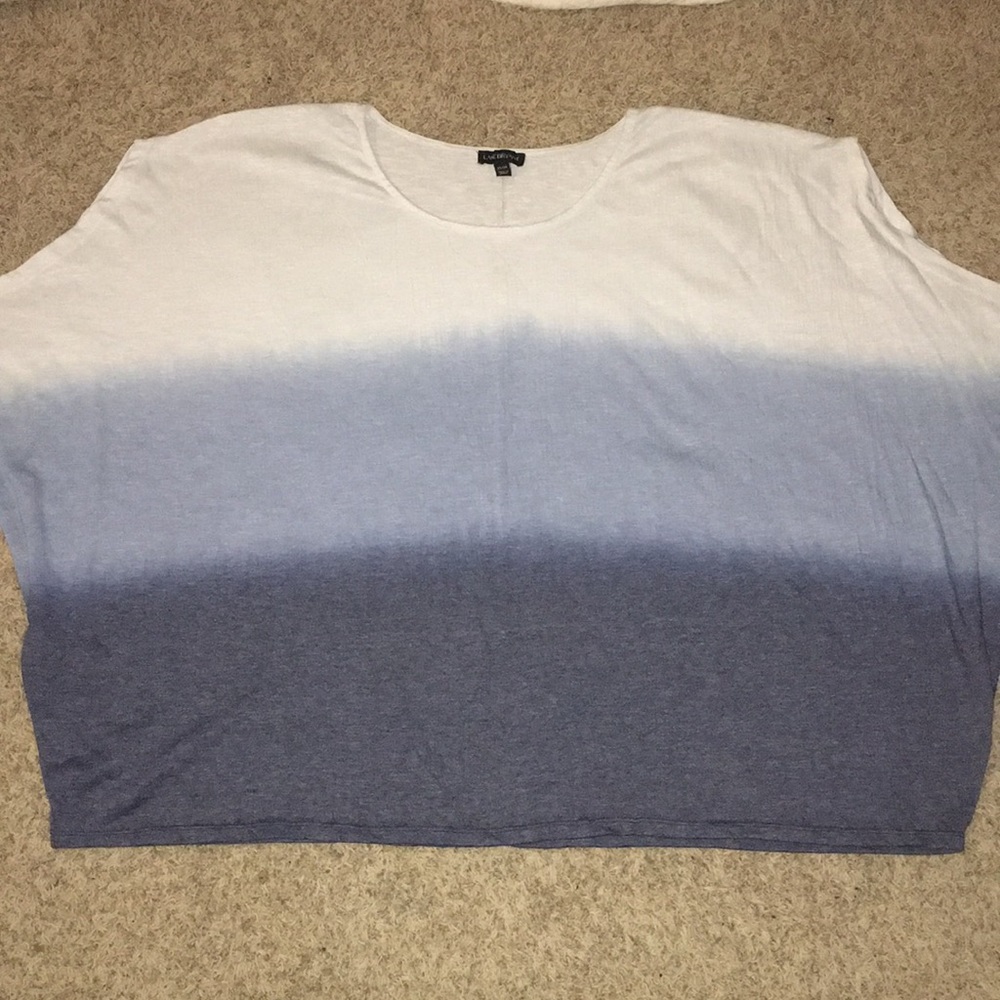Ombré shirt top 22/24 Lane Bryant